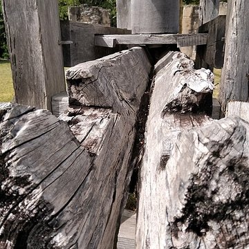 Habitation sucrière, dite Château-Dubuc, sur la presquîle de la Caravelle