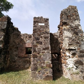 Habitation sucrière, dite Château-Dubuc, sur la presquîle de la Caravelle