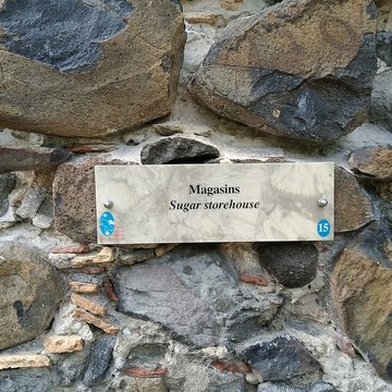 Habitation sucrière, dite Château-Dubuc, sur la presquîle de la Caravelle