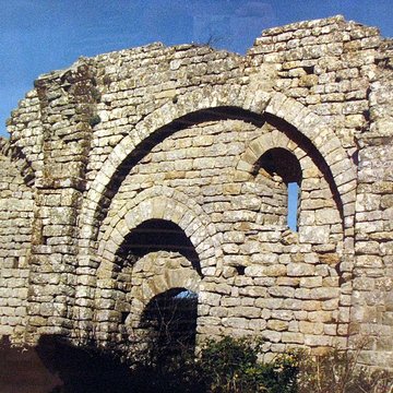 Ruines du prieuré de Saint-Michel-de-Nahuze