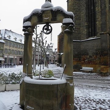Puits de 1584 à Colmar
