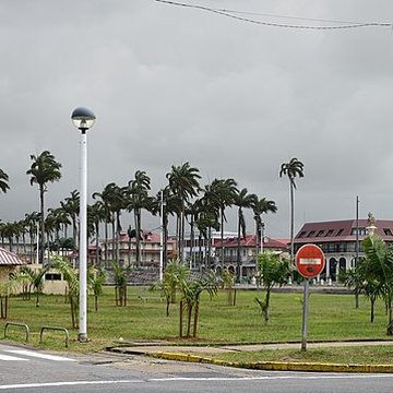 Place de lEsplanade, dite place des Palmistes