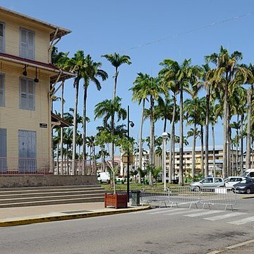 Place de lEsplanade, dite place des Palmistes