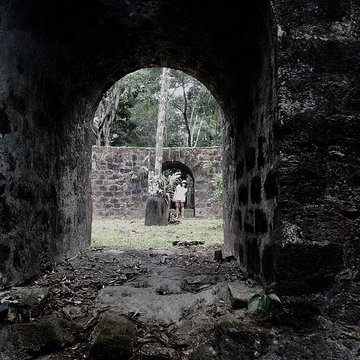 Vestiges de lancienne habitation Vidal ou Mondélice