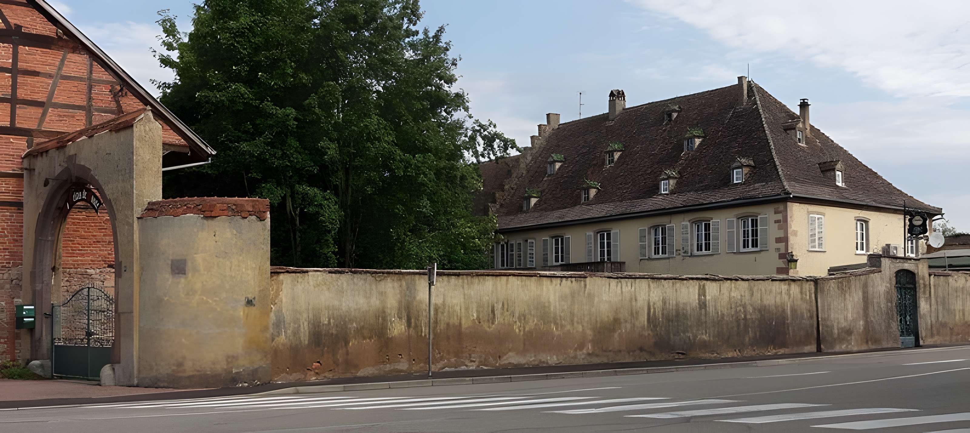 Relais de poste à chevaux à Benfeld 