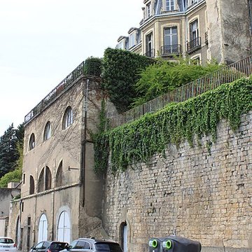 Remparts de la tour du Havre à la Loire de Nevers