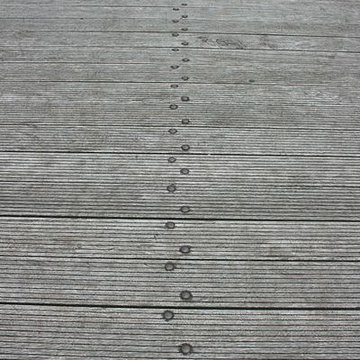 Pont suspendu de la rivière de lEst