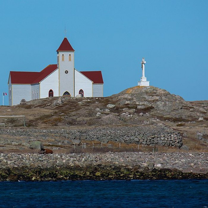 Photo de Eglise Notre-Dame-des-Marins, située sur lIle-aux-Marins