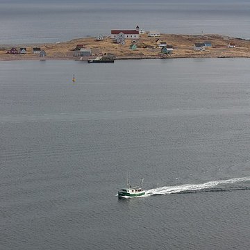 Eglise Notre-Dame-des-Marins, située sur lIle-aux-Marins