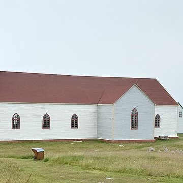 Eglise Notre-Dame-des-Marins, située sur lIle-aux-Marins