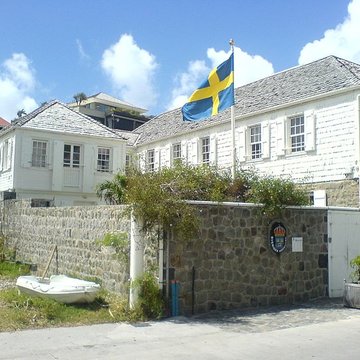 Maison Dinzey, dite Le Brigantin, à Gustavia