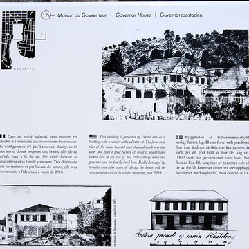 Maison des Gouverneurs, actuellement hôtel de ville de Gustavia