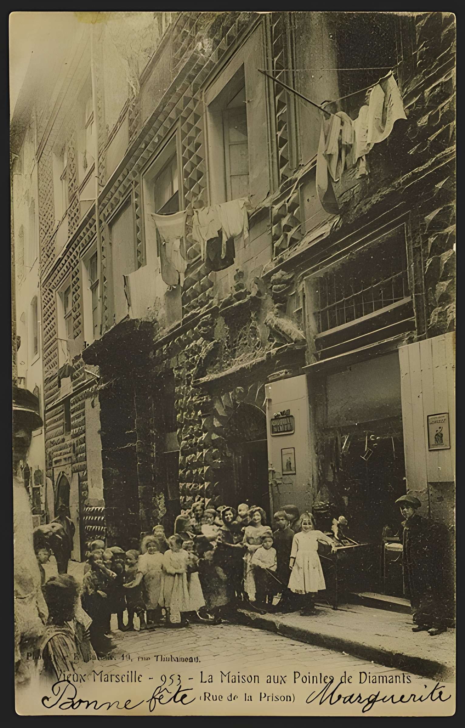 Maison dite Maison Diamantée, actuellement musée du Vieux Marseille