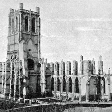 Ruines de lAbbaye St-Bertin de Saint-Omer