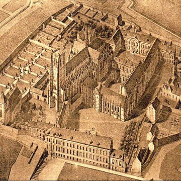 Ruines de lAbbaye St-Bertin de Saint-Omer