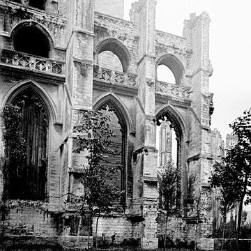 Ruines de lAbbaye St-Bertin de Saint-Omer