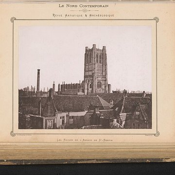 Ruines de lAbbaye St-Bertin de Saint-Omer
