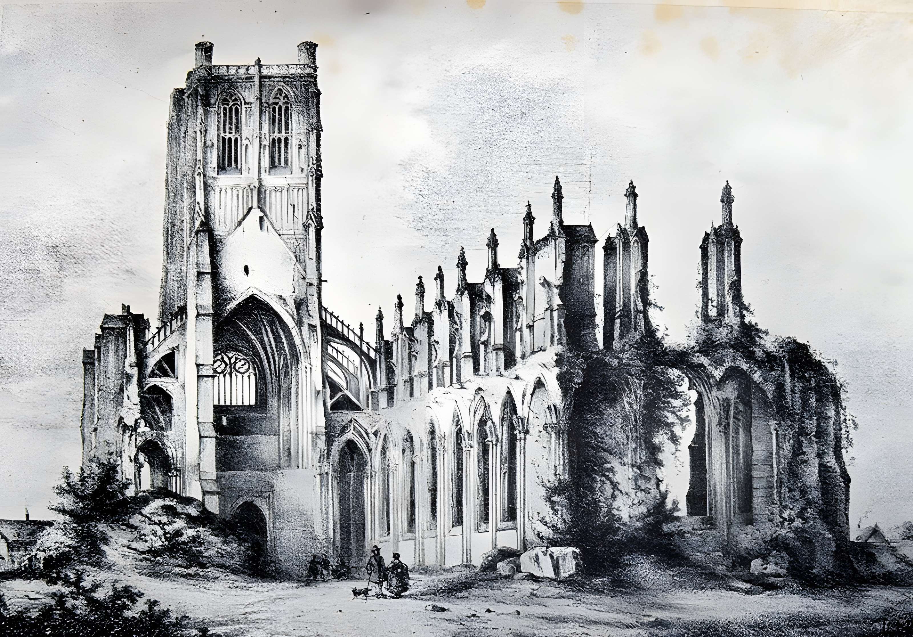 Ruines de l'Abbaye St-Bertin de Saint-Omer