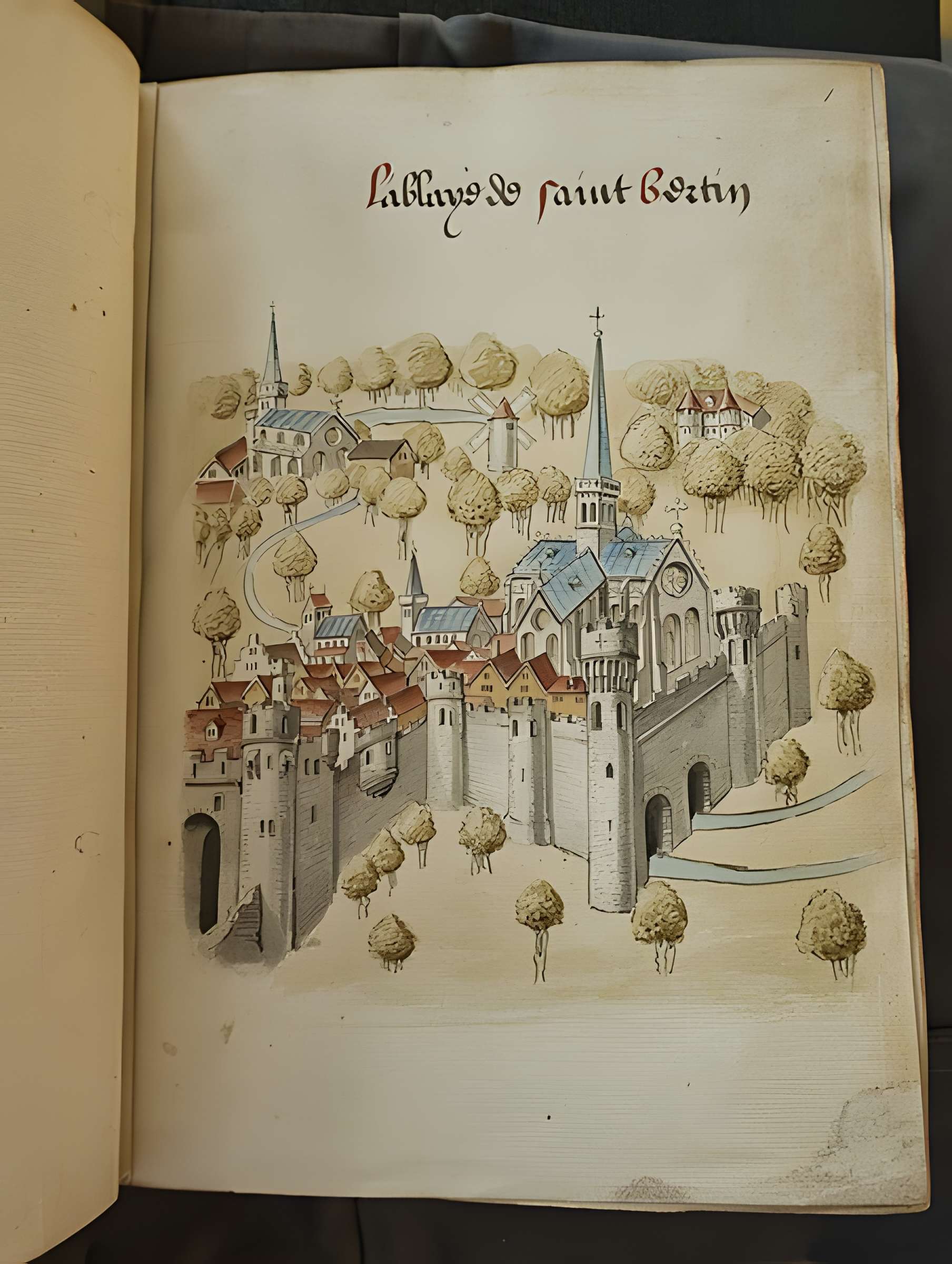 Ruines de l'Abbaye St-Bertin de Saint-Omer