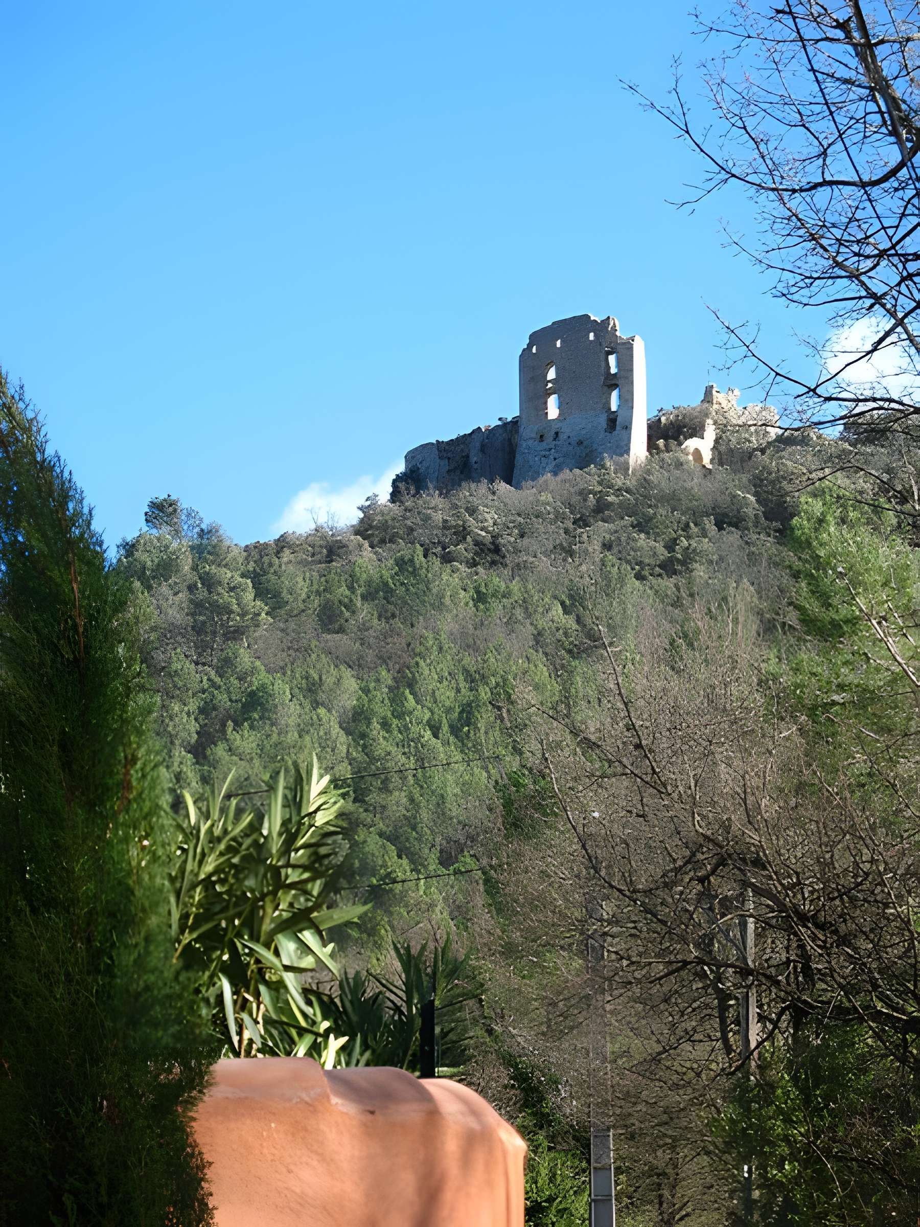 Ruines du Château du Castellas de Forcalqueiret  