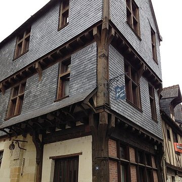 Maison à pans de bois