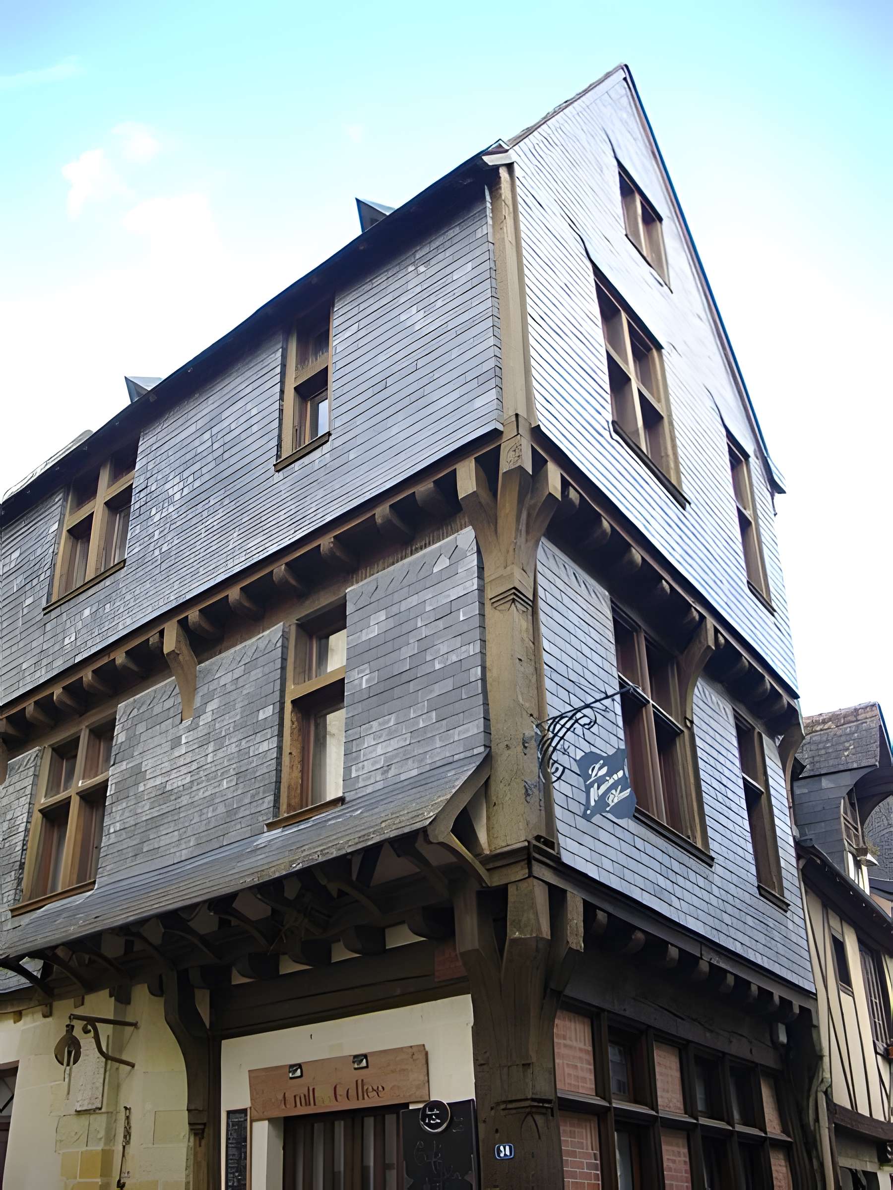 Maison à pans de bois