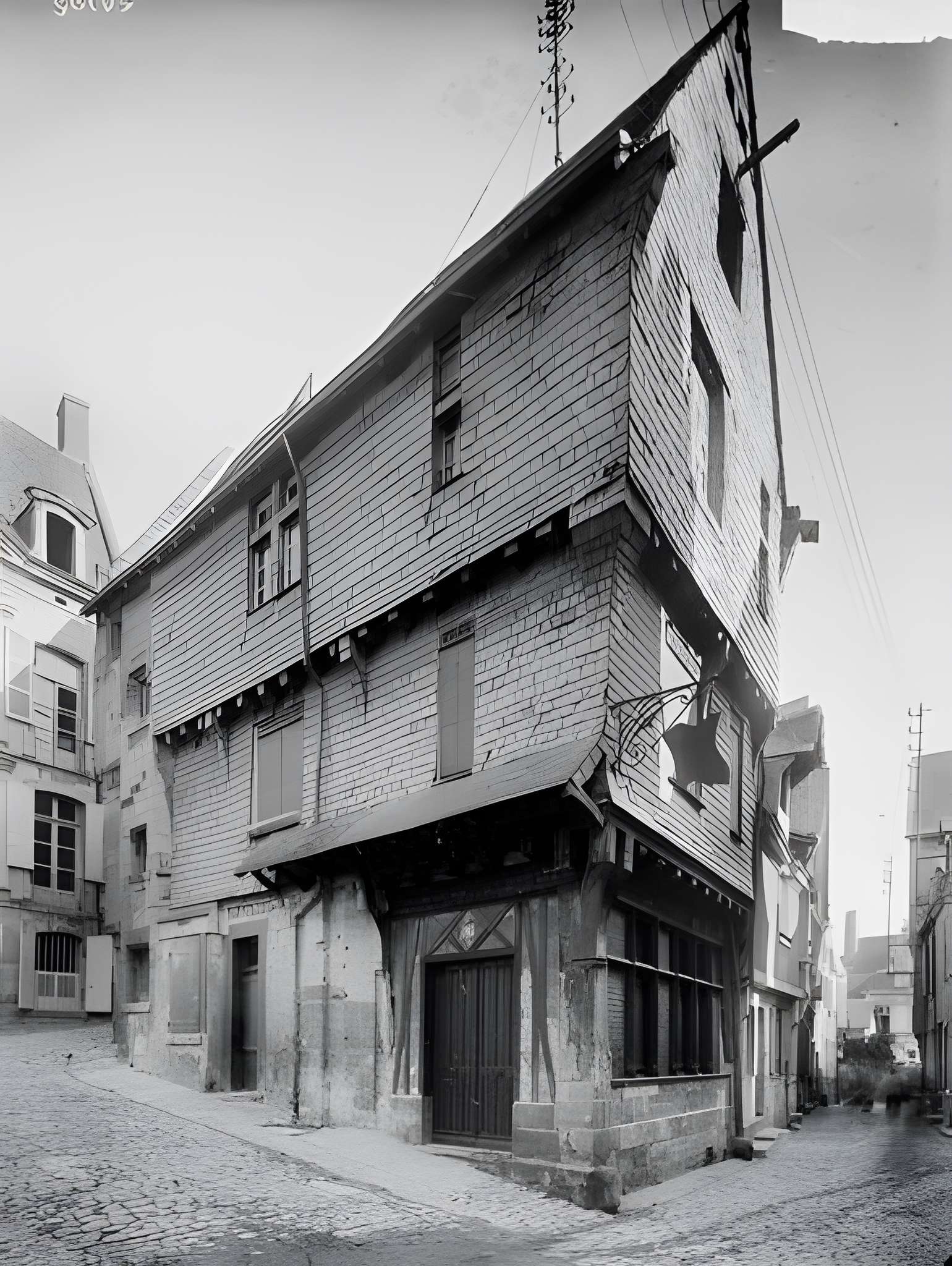 Maison à pans de bois