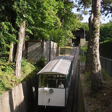 Funiculaire dEvian-les-Bains à Neuvecelle également sur commune de Neuvecelle