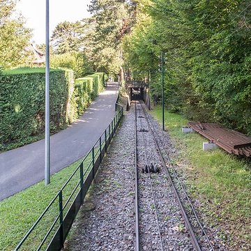 Funiculaire dEvian-les-Bains à Neuvecelle également sur commune de Neuvecelle