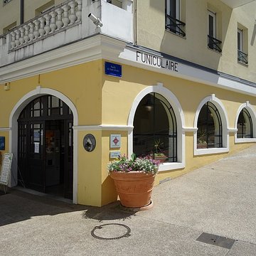 Funiculaire dEvian-les-Bains à Neuvecelle également sur commune de Neuvecelle