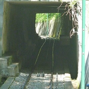 Funiculaire dEvian-les-Bains à Neuvecelle également sur commune de Neuvecelle