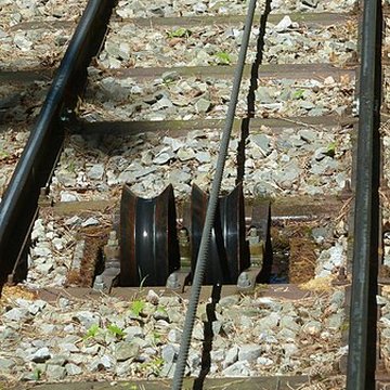 Funiculaire dEvian-les-Bains à Neuvecelle également sur commune de Neuvecelle