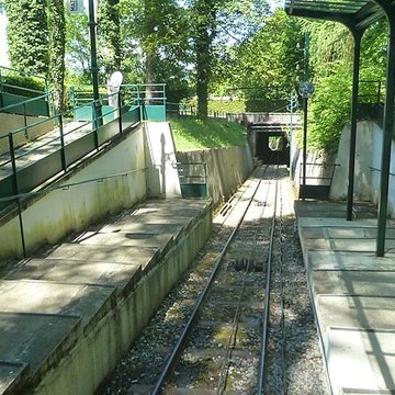 Funiculaire dEvian-les-Bains à Neuvecelle également sur commune de Neuvecelle