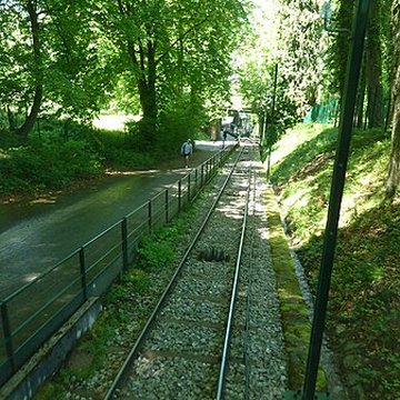 Funiculaire dEvian-les-Bains à Neuvecelle également sur commune de Neuvecelle
