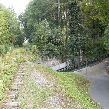 Funiculaire dEvian-les-Bains à Neuvecelle également sur commune de Neuvecelle