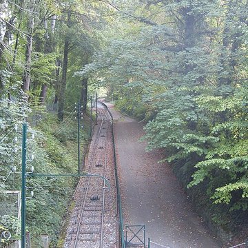 Funiculaire dEvian-les-Bains à Neuvecelle également sur commune de Neuvecelle