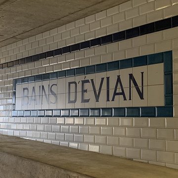 Funiculaire dEvian-les-Bains à Neuvecelle également sur commune de Neuvecelle