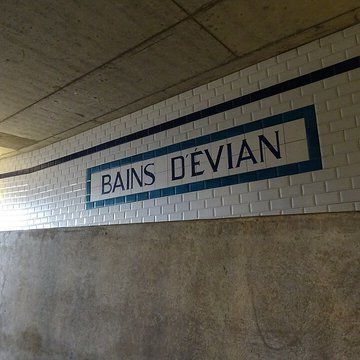 Funiculaire dEvian-les-Bains à Neuvecelle également sur commune de Neuvecelle