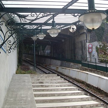 Funiculaire dEvian-les-Bains à Neuvecelle également sur commune de Neuvecelle