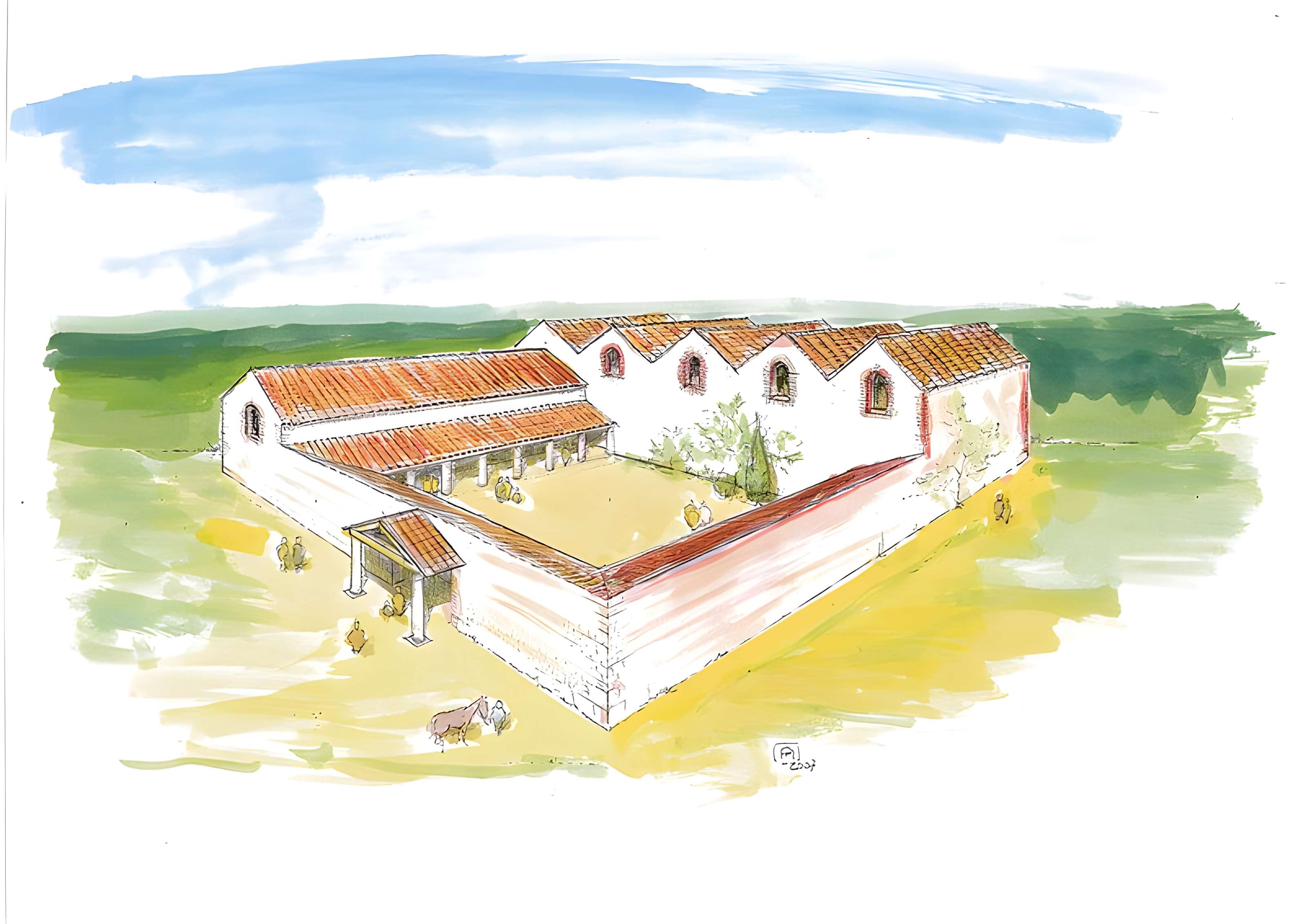 Site archéologique de Cherré à Aubigné-Racan