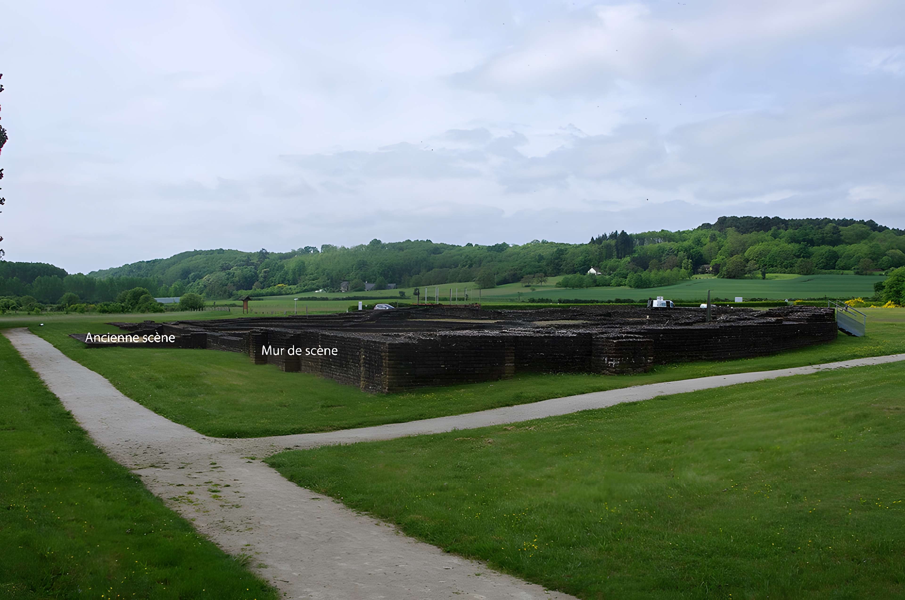 Site archéologique de Cherré à Aubigné-Racan