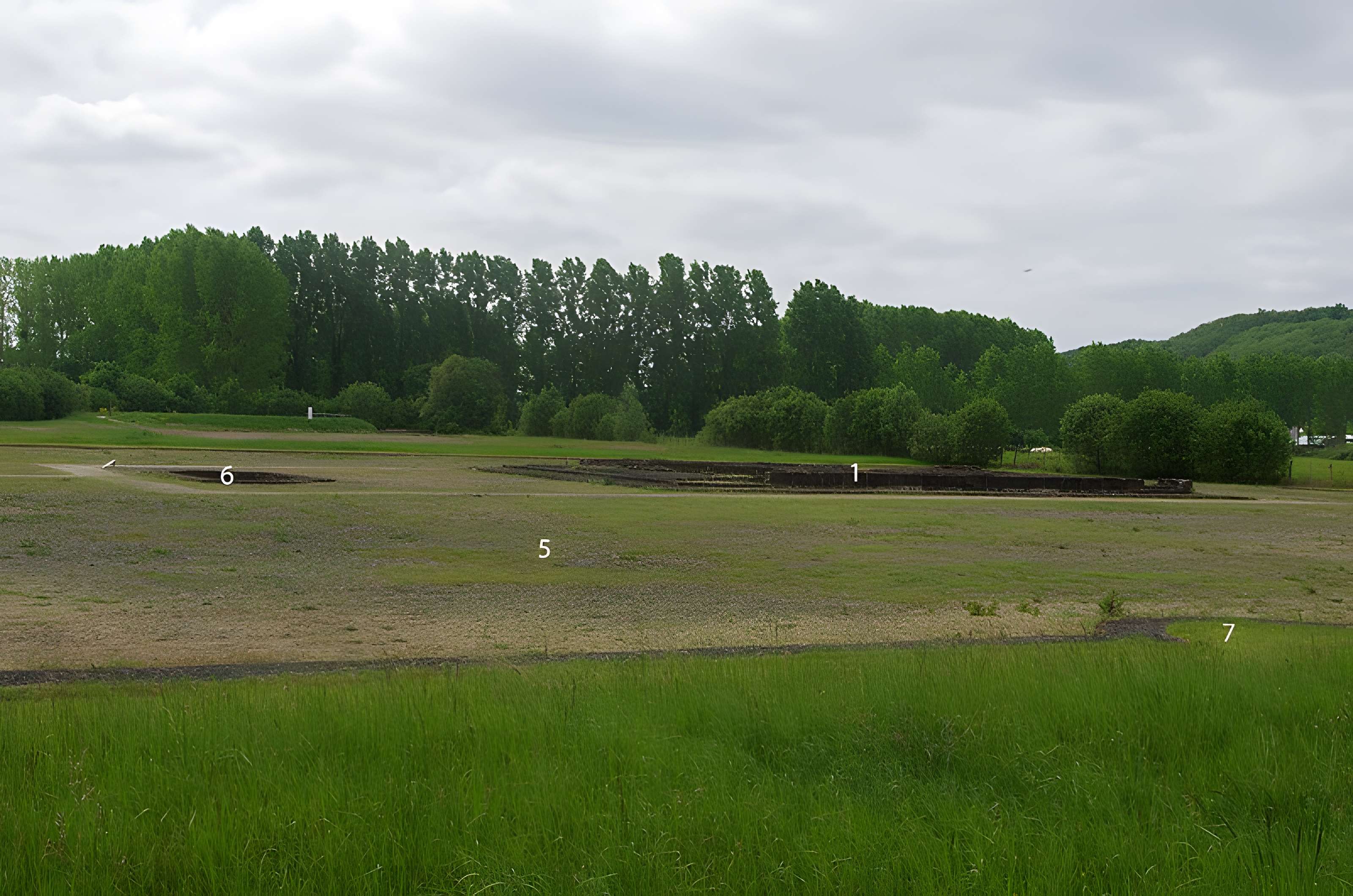 Site archéologique de Cherré à Aubigné-Racan