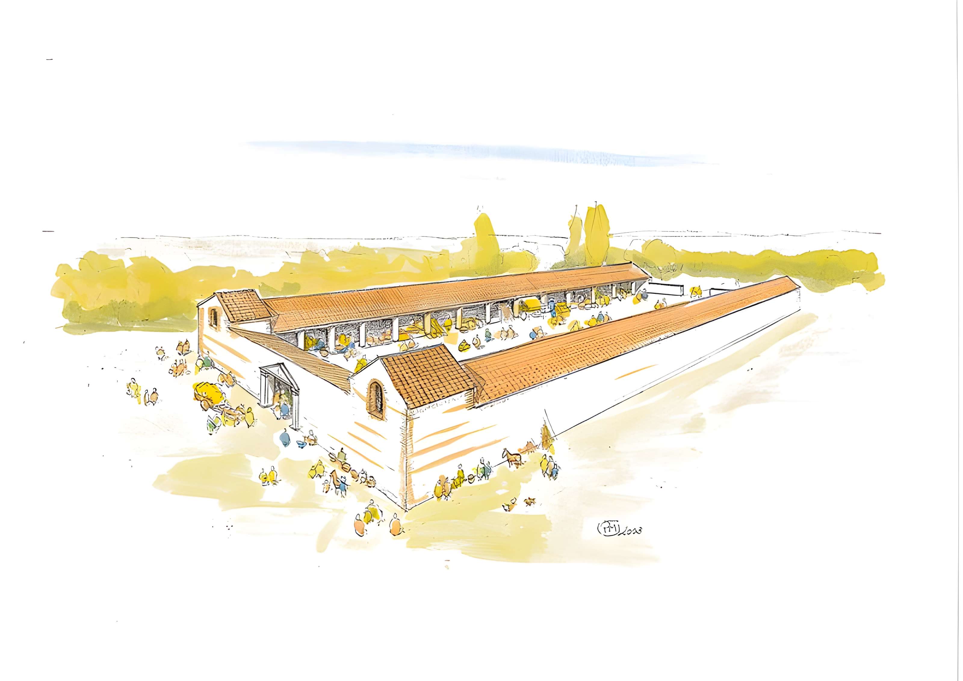 Site archéologique de Cherré à Aubigné-Racan