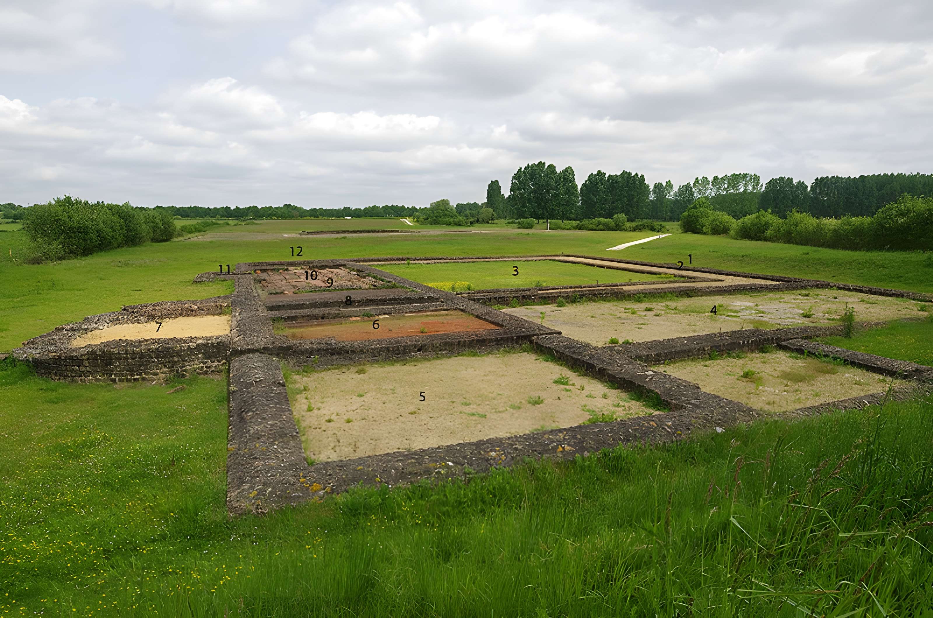 Site archéologique de Cherré à Aubigné-Racan