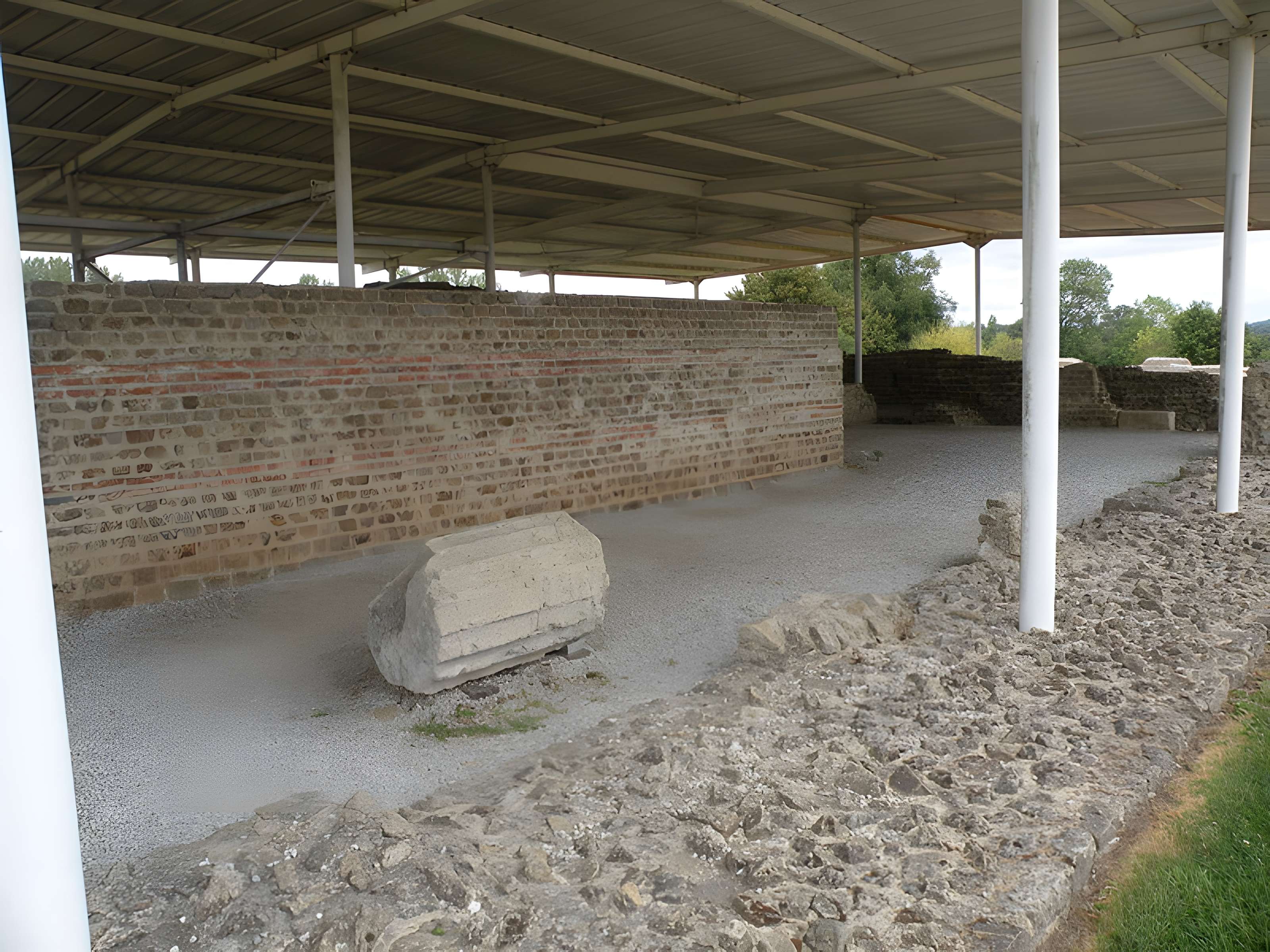 Site archéologique de Jublains (camp romain)