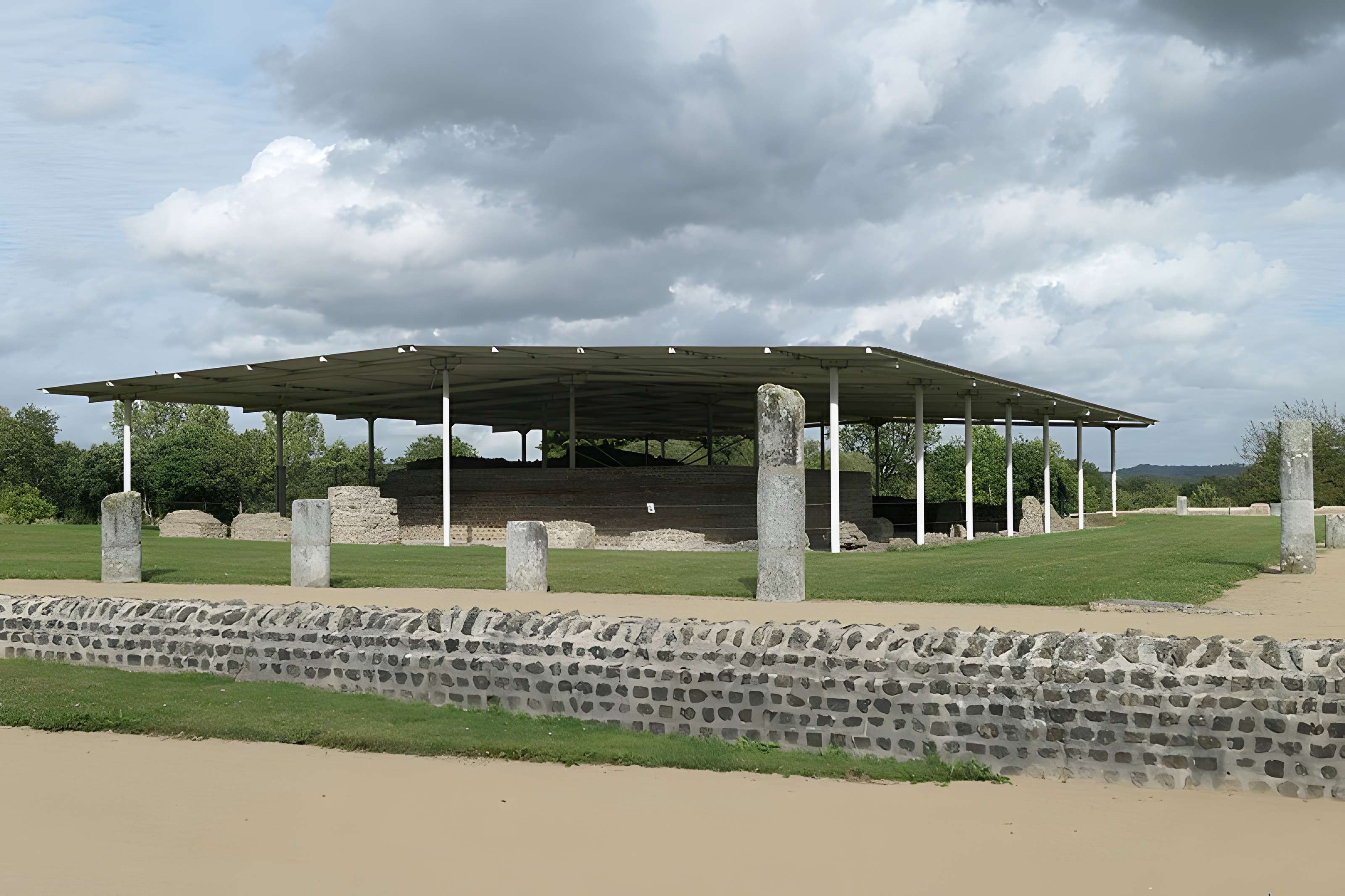 Site archéologique de Jublains (camp romain)
