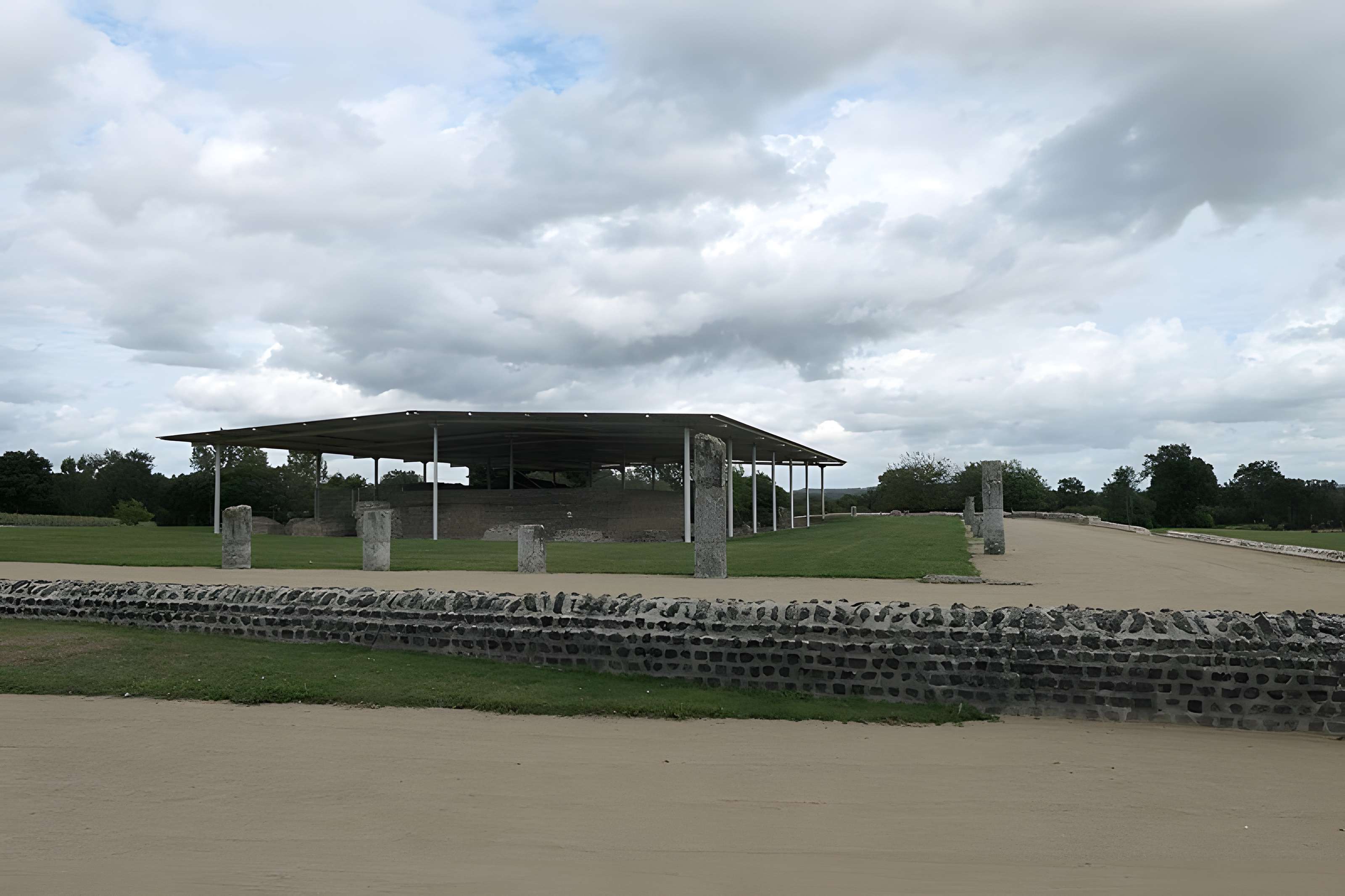 Site archéologique de Jublains (camp romain)