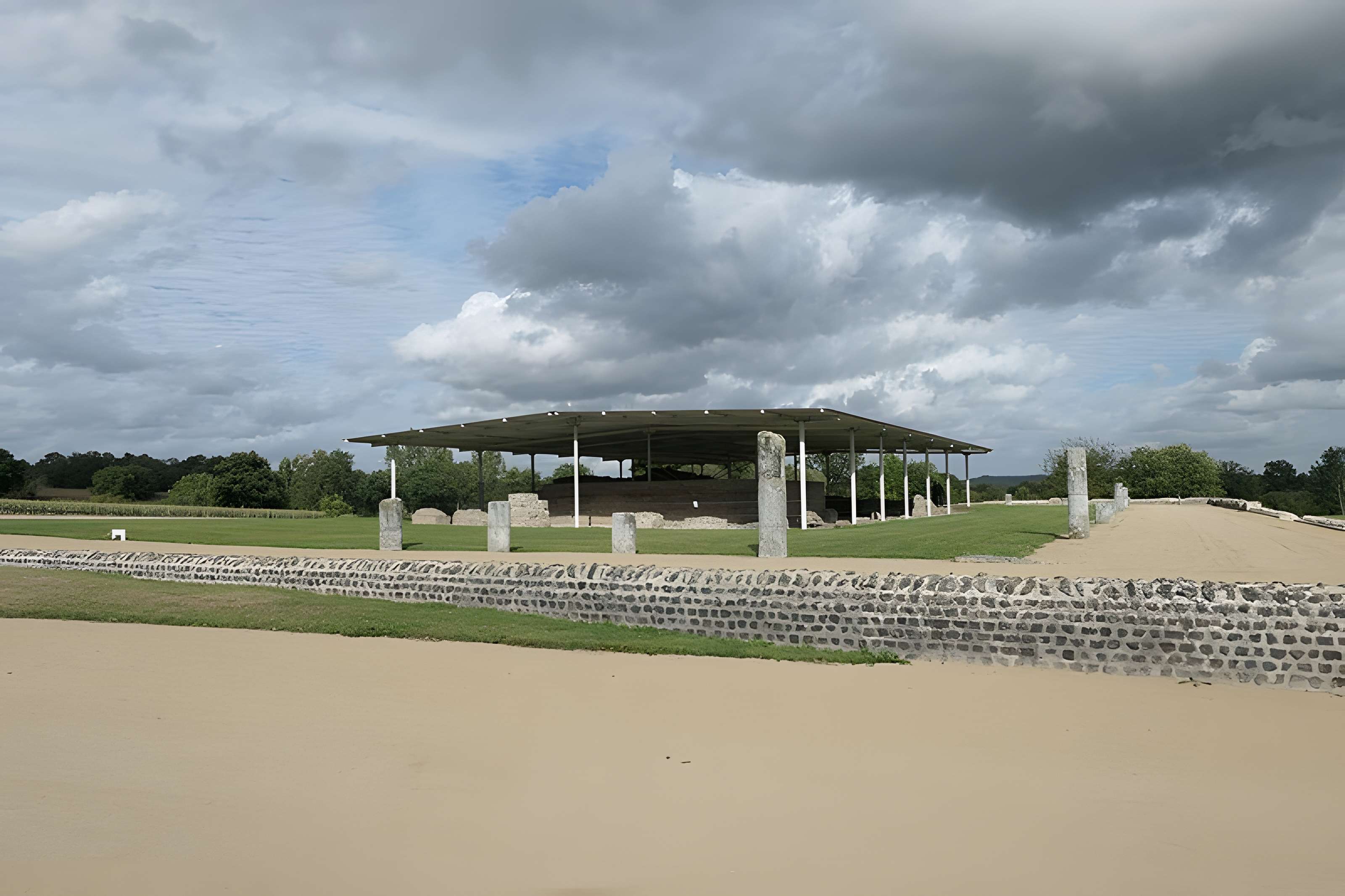 Site archéologique de Jublains (camp romain)