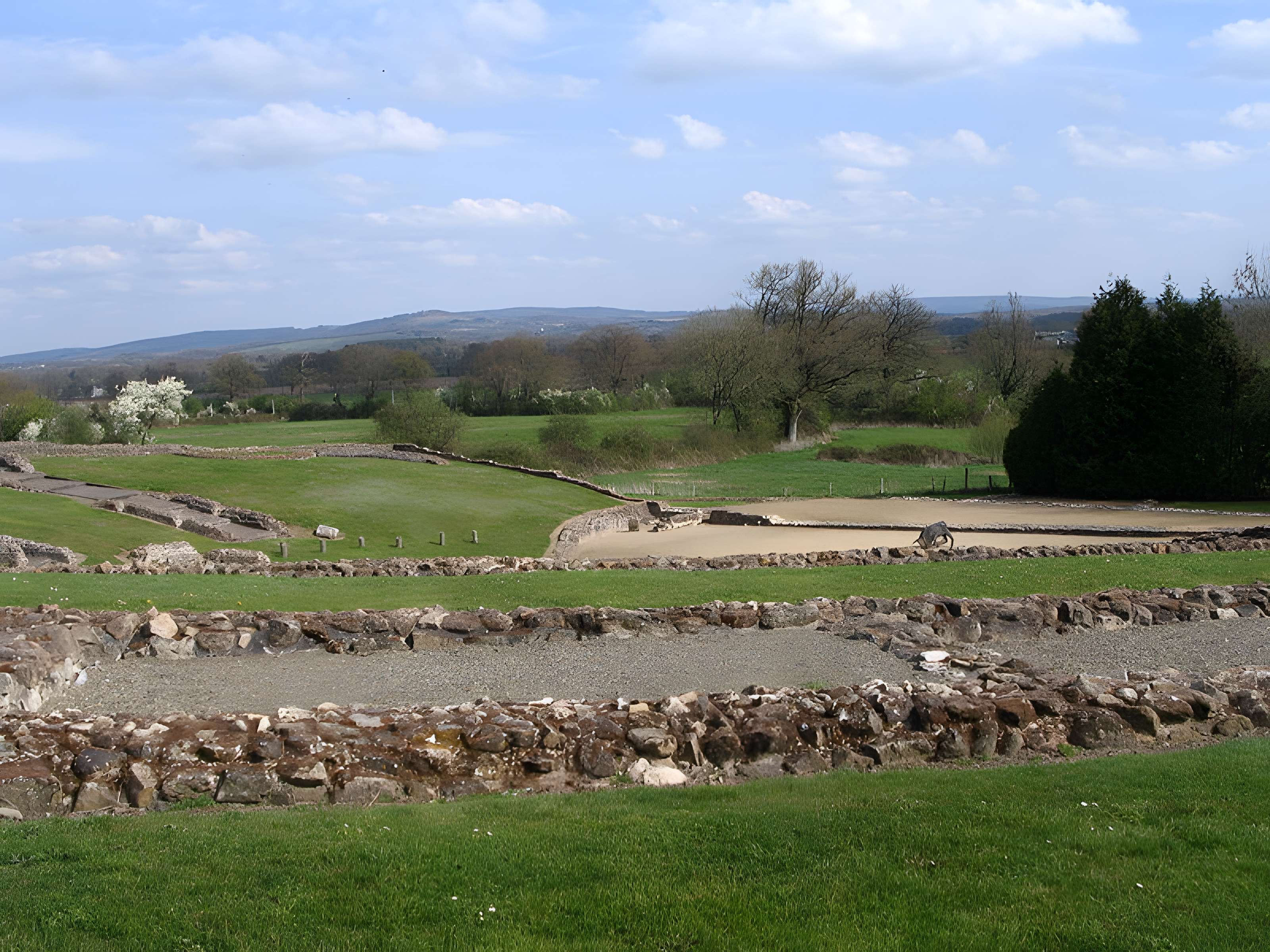 Site archéologique de Jublains (camp romain)