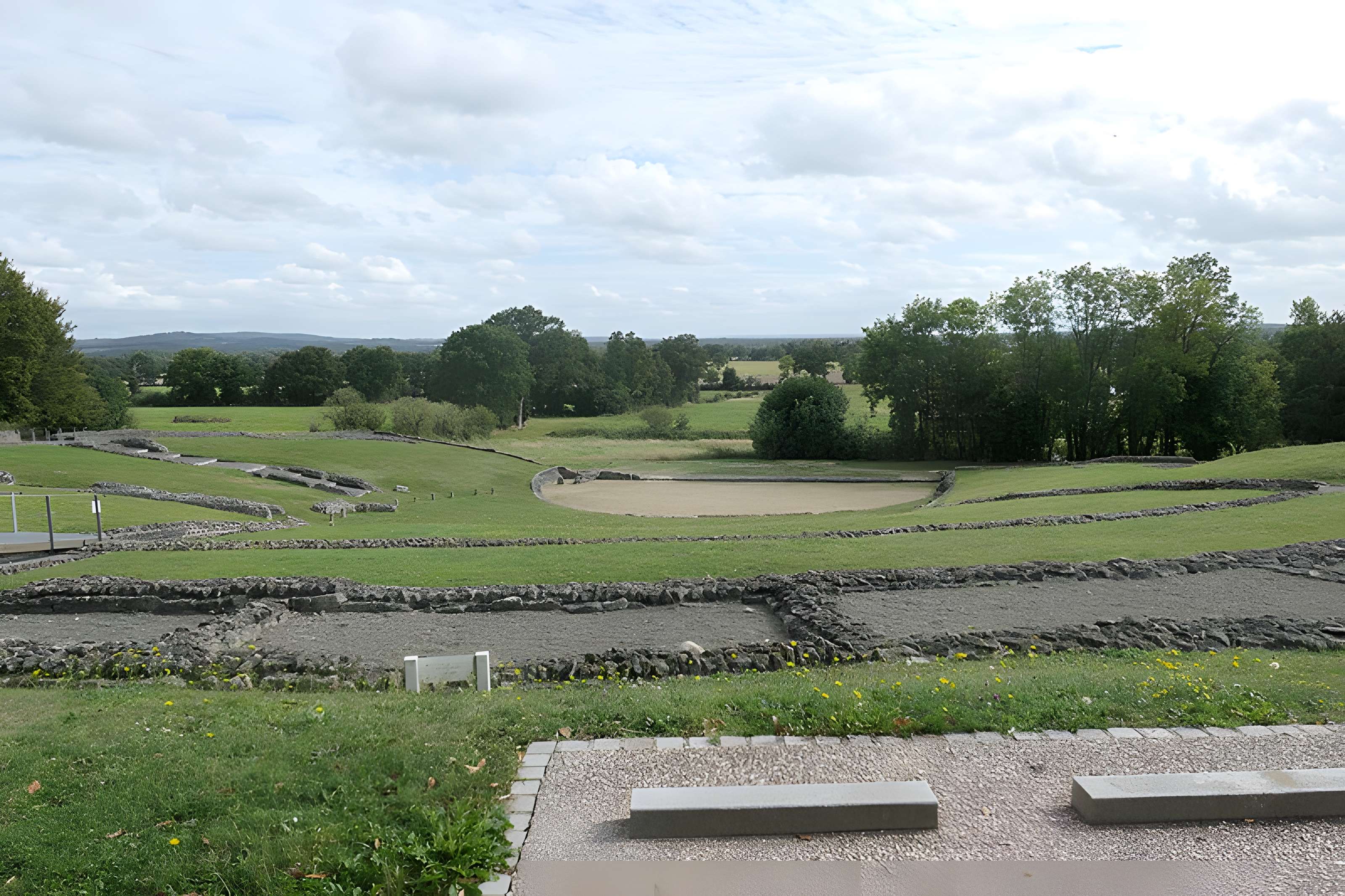 Site archéologique de Jublains (camp romain)